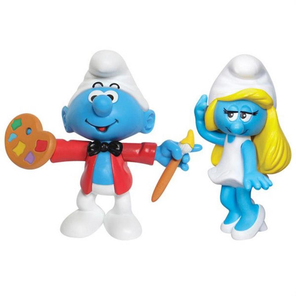 Фигурка The Smurfs Смурфетта и Художник (49603)