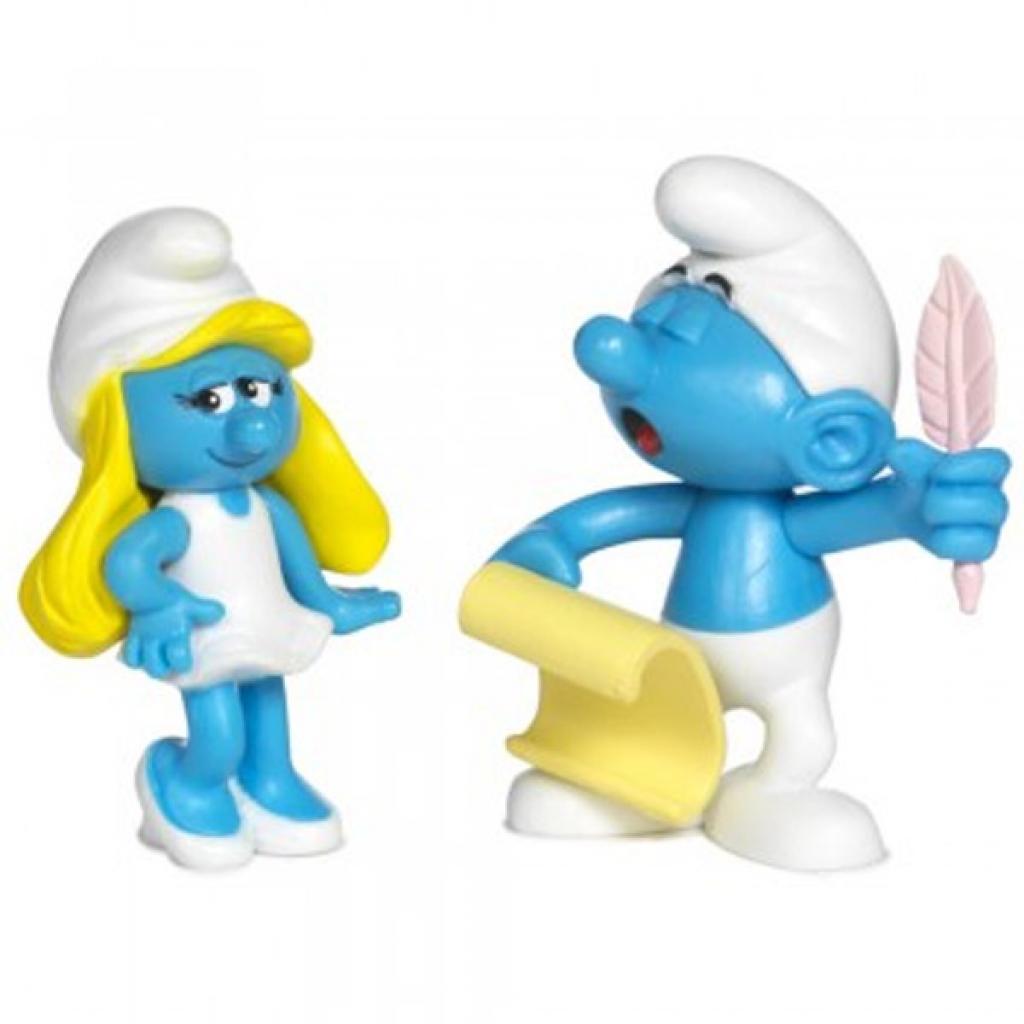 Фигурка The Smurfs Смурфетта и Поэт (49610)