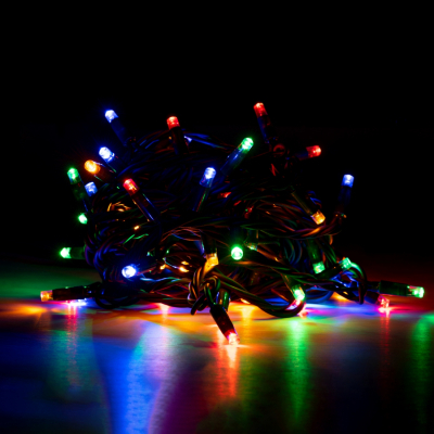 Гирлянда YES! Fun LED уличная 65 ламп. IP 65, RGB, 12.25 м (801165)