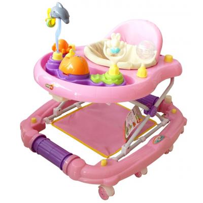 Ходунки BabyHit Emotion Zoo Pink (11483)