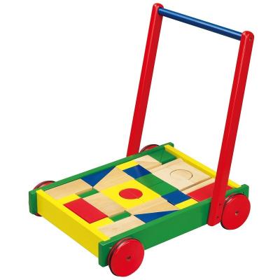 Ходунки Viga Toys Тележка с кубиками (50306)