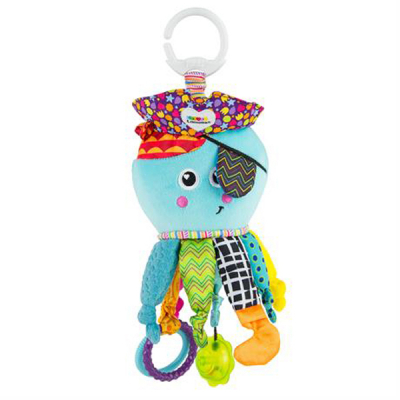 Іграшка на коляску Lamaze Кальмар із прорізувачем (L27068)