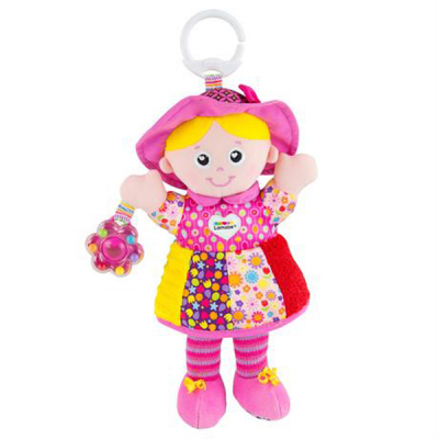 Іграшка на коляску Lamaze Лялька Емілі з брязкальцем (L27026)