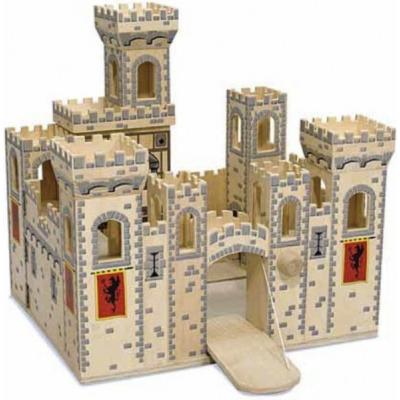 Игровой набор Melissa&Doug Деревянный рыцарский замок (MD1329)