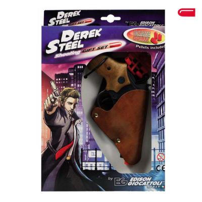 Игрушечное оружие Edison Giоcatolli Пистолет Derek Steel (0571.26)