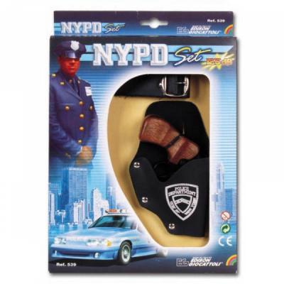 Игрушечное оружие Edison Giоcatolli Пистолет NYPD (0539.26)