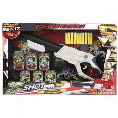 Игрушечное оружие Zuru X-Shot Бластер Бдительный зомби-охотник (01172Z)