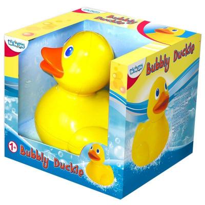 Игрушка для ванной BeBeLino Чудесная уточка, умеющая пускать пузыри (55129)