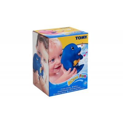 Игрушка для ванной Tomy Кит-пищалка синий (6596-1)