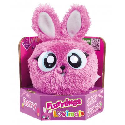 Интерактивная игрушка Flufflings Лохматик Шелковистый крольчонок (28144)