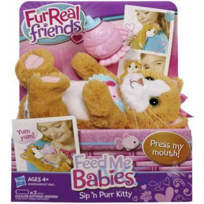 Интерактивная игрушка Hasbro Новорожденные зверята, кошечка (A1647-4)