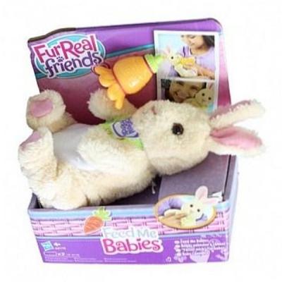 Интерактивная игрушка Hasbro Новорожденные зверята, зайка (A1647-2)