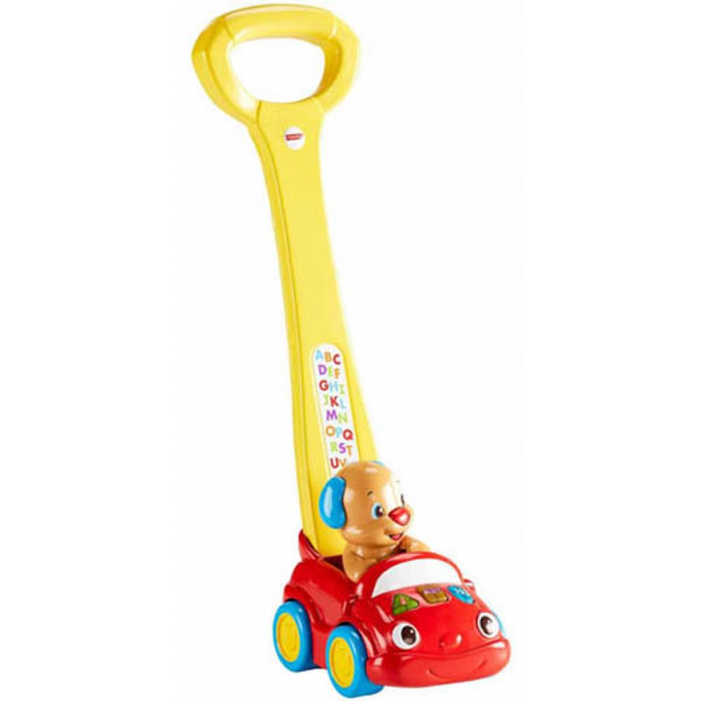Каталка Fisher-Price Щенок на машине с технологией Smart Stages (рус.) (DLK66)