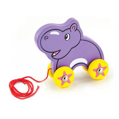 Каталка Viga Toys Бегемот (50092)