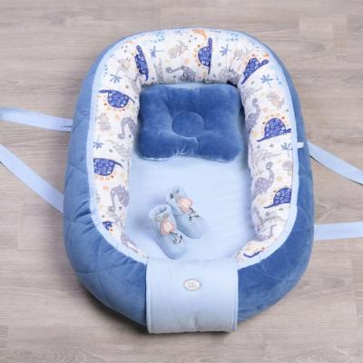 Кокон для новорожденных Верес Кокон-переноска Velour Dino (450.27)