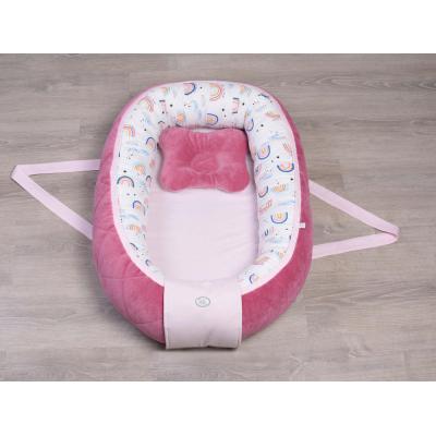 Кокон для новорожденных Верес Кокон-переноска Velour Rainbow (450.26)