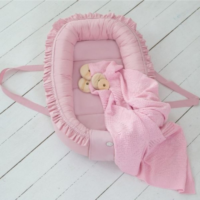 Кокон для новорожденных Верес Macaroon Raspberry (450.23)