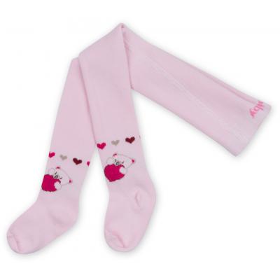 Колготки Bibaby для девочек с мишками розовые (68085-80/G-pink)