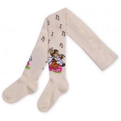 Колготки BNM для девочек с эльфом бежевые (M0C0301-0823-3-4/G-beige)