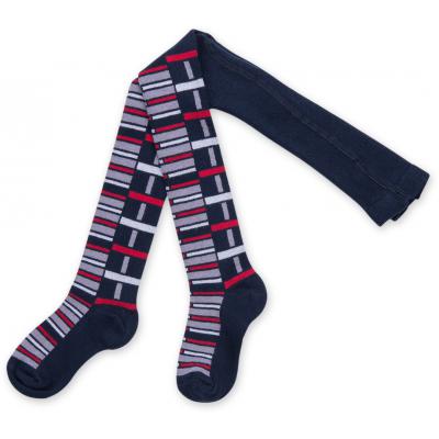 Колготки BNM в разноцветные полоски (M0C0301-1037-3B-black)