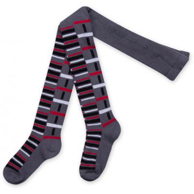 Колготки BNM в разноцветные полоски (M0C0301-1037-3B-dark-gray)