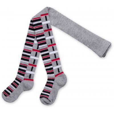 Колготки BNM в разноцветные полоски (M0C0301-1037-5B-gray)