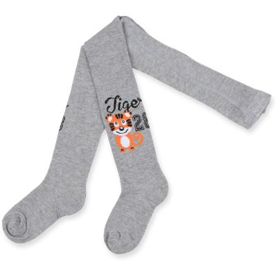 Колготки UCS SOCKS "Tiger" серые меланж (M0C0301-0857-3B-graymelange)