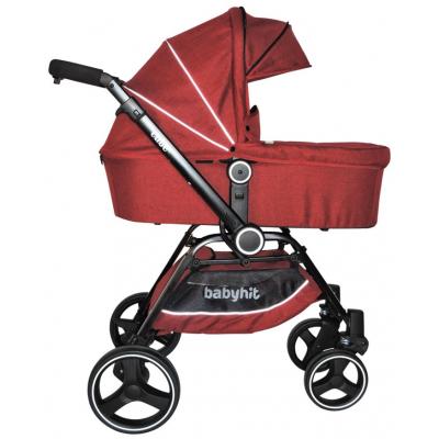 Коляска BabyHit 2 в1 Cube Red (14061)