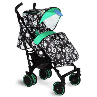 Коляска BabyHit Rainbow D200 Black-green (9766)