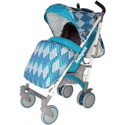 Коляска BabyHit Rainbow D200 Cubic Blue (15090)