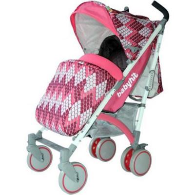 Коляска BabyHit Rainbow D200 Cubic Pink (15089)