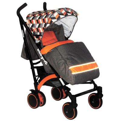 Коляска BabyHit Rainbow D200 Orange Diamond (14037)