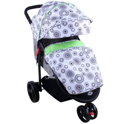 Коляска BabyHit Trinity Green circles (14138)