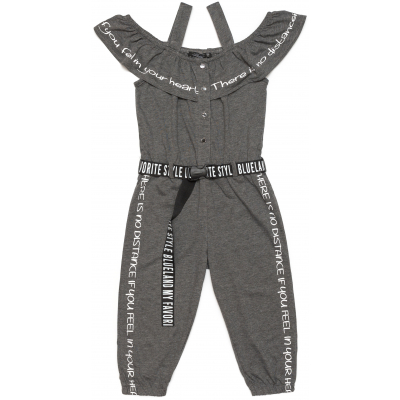 Комбінезон Blueland з оборкою (2476-116G-gray)