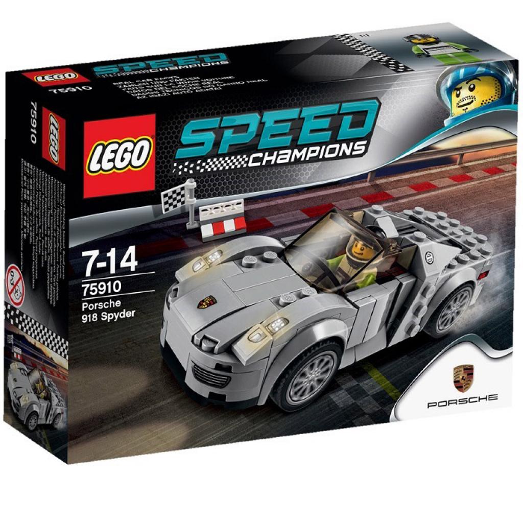 Конструктор LEGO Speed Champions Порше 918 Спайдер (75910)