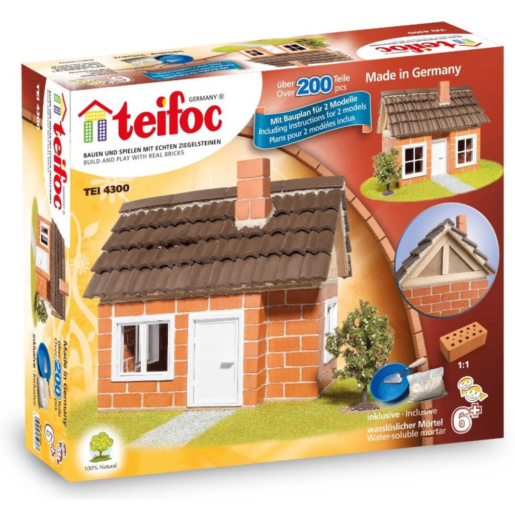 Конструктор Teifoc Дом с натуральной черепицей (TEI4300)