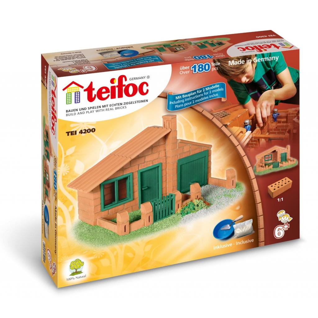 Конструктор Teifoc Дом с сараем (TEI4200)