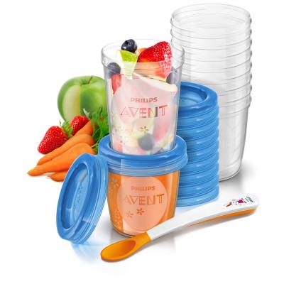 Контейнер для хранения продуктов Philips AVENT 10 шт х 240 мл+10 x 180 мл (SCF721/20)