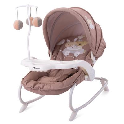 Кресло-качалка Bertoni/Lorelli Dream Time White&beige travelling (18603)