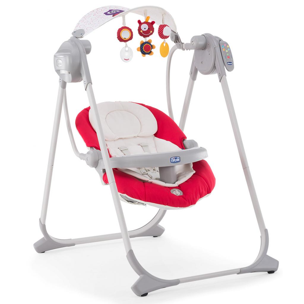 Кресло-качалка Chicco Polly Swing Up Red (79110.71)