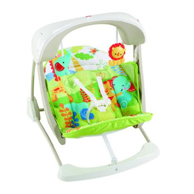Кресло-качалка Fisher-Price Тропические друзья Умное качание (CCN92)
