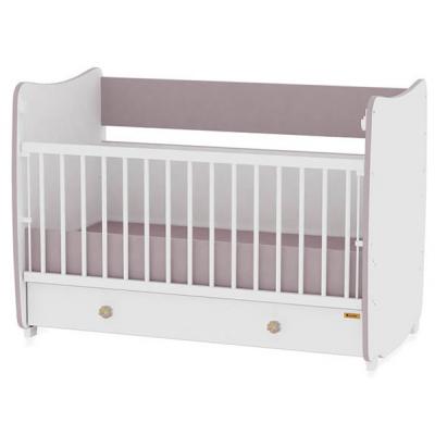 Кроватка Bertoni/Lorelli Dream New 120/60 с матрасом White/Beech (17650)