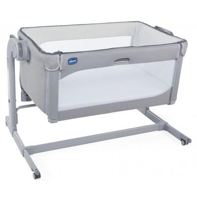 Кроватка Chicco Next 2 Me Magic серая (79584.19)
