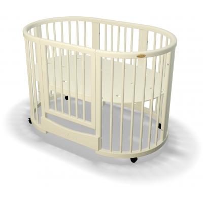 Кроватка Ingvart Smartbed Plus Round сл. кость (4731015)
