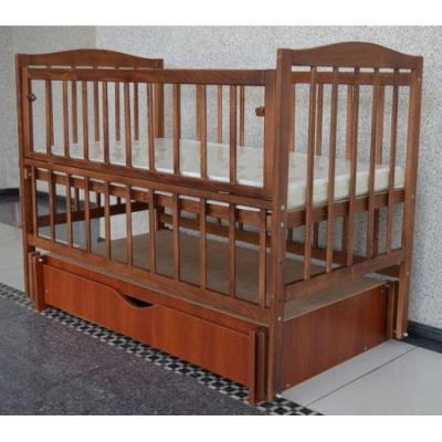 Кроватка Sofia Eco Color S-5 Орех 120*60 (20312)