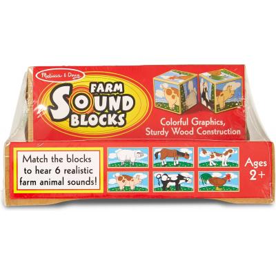 Кубики Melissa&Doug Ферма звуковые (MD1196)