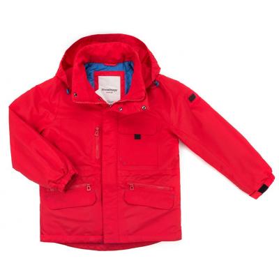 Куртка Snowimage парка с капюшном (SICMY-P402-164B-red)