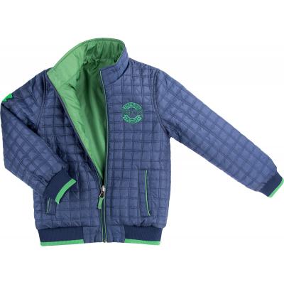 Куртка Verscon двухсторонняя синяя и зеленая (3278-140B-blue-green)