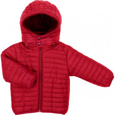 Куртка Verscon с капюшоном стеганая (3379-98G-red)