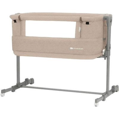 Ліжечко Kinderkraft Приставне ліжечко-люлька Neste Grow Beige (5902533923014)